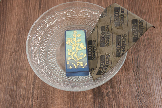 Finition pon&ccedil;age du pendentif