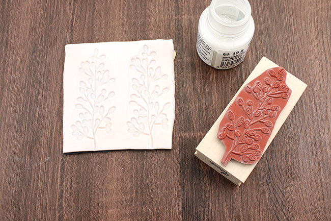 Texture de p&acirc;te avec un tampon