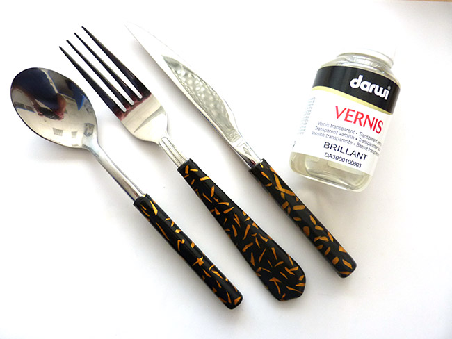 couverts-fimo-noir-or-4