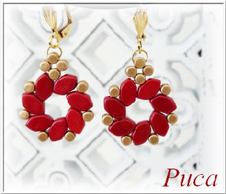 DIY Pia Parure Paros and Minos Glass Parure by Puca : Step 15