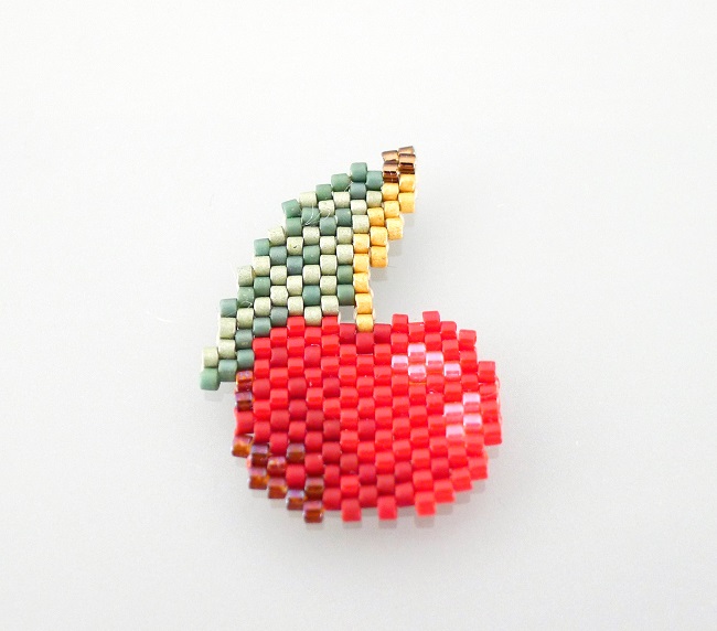 Miyuki Delicas Pearls Cherry Diagram by My Little Bazaar