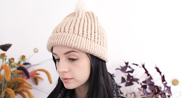 DIY - Knitted wool hat