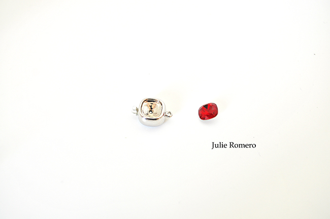 Bracelet in soutache and PureCrystal crystals : Step 18 Bracelet in soutache and PureCrystal crystals : Step 18