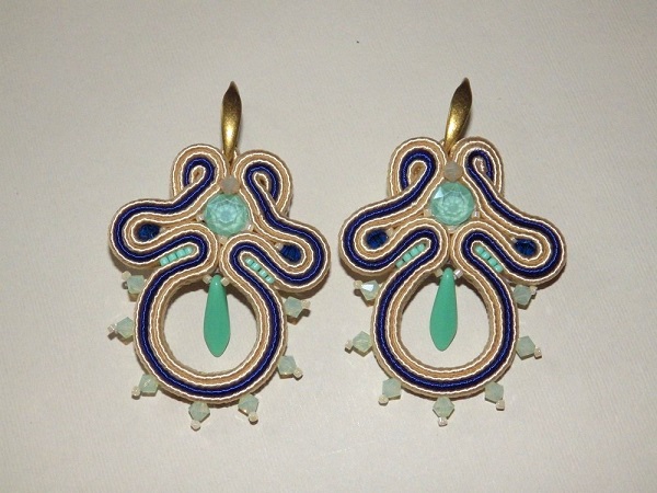 DIY parure de bijoux en soutache et cristaux PureCrystal