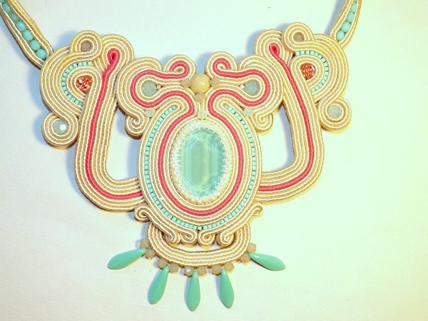 DIY parure de bijoux en soutache et cristaux PureCrystal