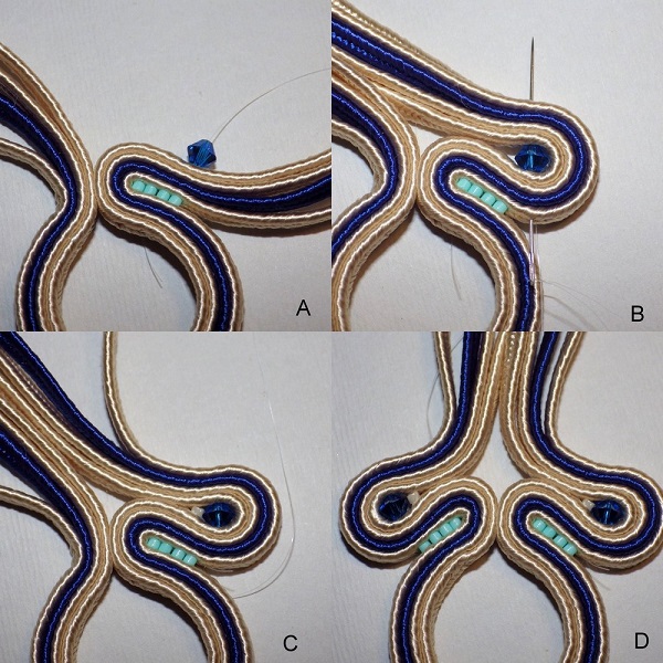 DIY parure de bijoux en soutache et cristaux PureCrystal