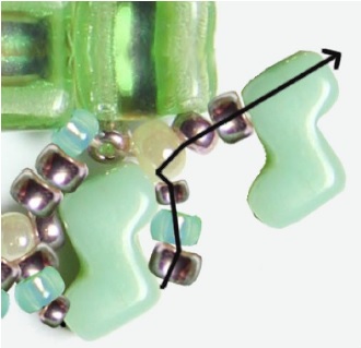 tutorial-wrist Zorro-beads-silky-beads-11