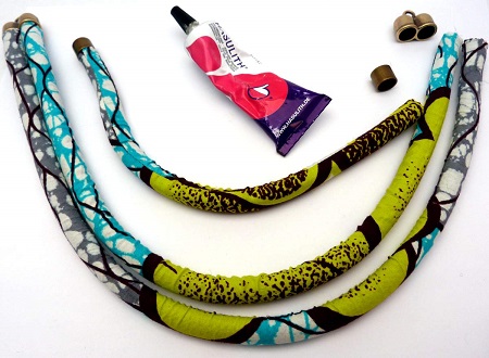 necklace wax and shell : Step 3