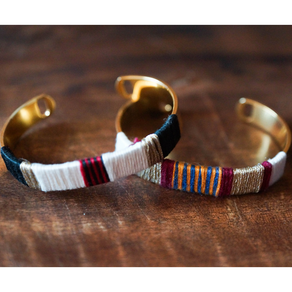 Cuff bracelet coated Cuff bracelet coated