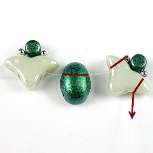 step 2 Customize Elsa pocket mirror Puca glass beads