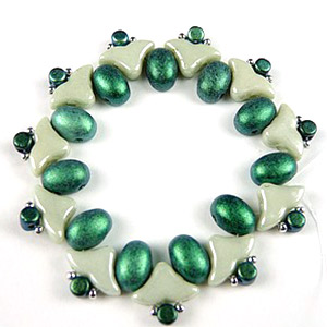 step 3 Customize Elsa pocket mirror Puca glass beads