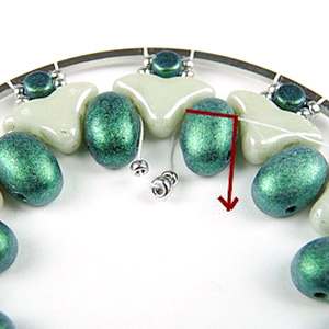 etape7 Customize Elsa pocket mirror Puca glass beads