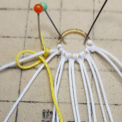 step 2-2-Earrings-pendants-chin-rockeries-knots