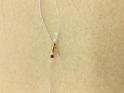 DIY Chic 3D triangle weaving earrings by Miyuki Delicas 11/0 : Step 22