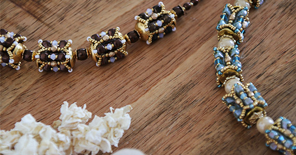 Schema Talia bead tutorial with Telos beads by Puca® Schema Talia bead tutorial with Telos beads by Puca®