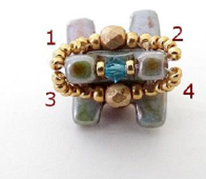 Step 16 -DIY pearl necklace Talia Puca