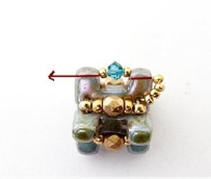 Step 12 -DIY pearl necklace Talia Puca