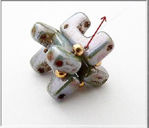 Step 2 DIY Talia Puca Beads Necklace