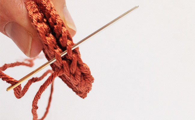 step 3- crochet cookies