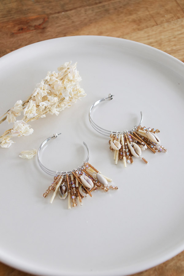 Schema DIY Openwork Creoles Cowrie Shells, Miyuki Delicas and PureCrystal Beads Schema DIY Openwork Creoles Cowrie Shells, Miyuki Delicas and PureCrystal Beads