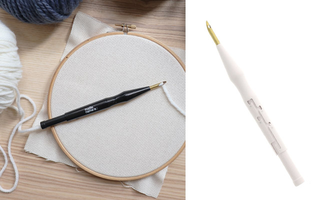 punch needle mesh name is and rico design