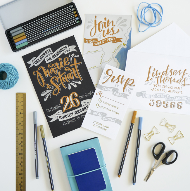 how to make your diy wedding announcement