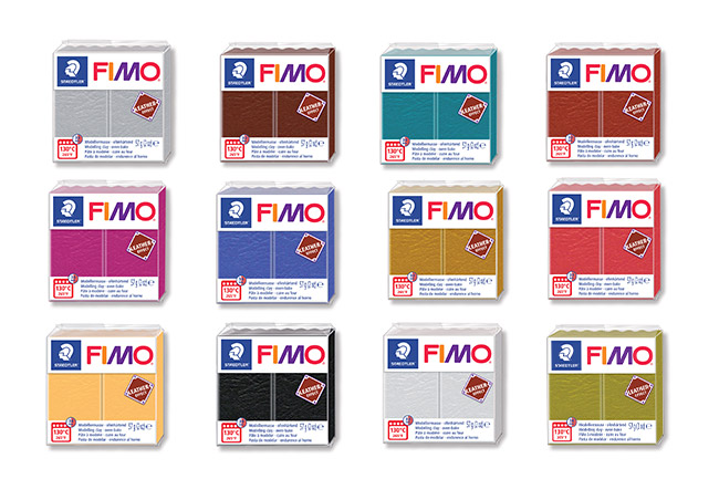 Couleurs Fimo cuir