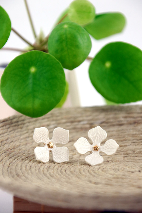 Schema Hydrangea flowers in polymer clay Schema Hydrangea flowers in polymer clay