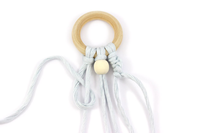 diy sapin macram&eacute; noeuds demi cl&eacute;s