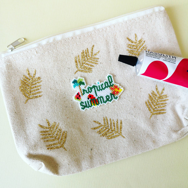 Weaving Brick Stitch Tropical Summer Miyuki Delica 11/0 : Step 3