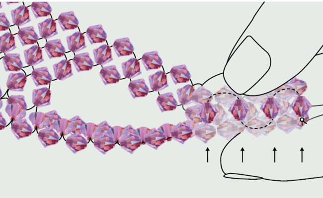 step 9-barrettes-en-toupies-PureCrystal