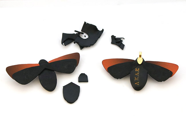 Polymer Resin Butterfly with Rhinestones : Step 11 Polymer Resin Butterfly with Rhinestones : Step 11