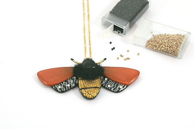Polymer Resin Butterfly with Rhinestones : Step 14 Polymer Resin Butterfly with Rhinestones : Step 14