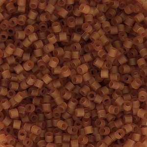 Miyuki Delica 15/0 DBS0764 - Transparent Dark Topaz Mat x5g