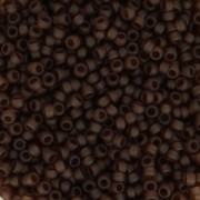 Miyuki seed beads 15/0 135F - Transparent Root Beer Mat x8g|raw }}