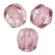 Facets 3 mm Crystal Terracotta Red x50