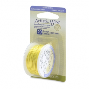 Artistic Wire 0.81 mm - Lemon Meringue x5.5m