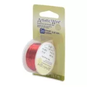 Artistic Copper Wire 0.41 mm - Red x13.7m