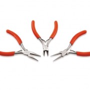 Kit of 3 Pliers Econo for jewelry - Chain nose pliers, Cutting pliers, Round nose pliers|raw }}