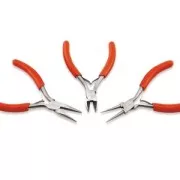 Kit de 3 Pinces à bijoux Econo - Pince plate, Pince ronde, Pince coupante