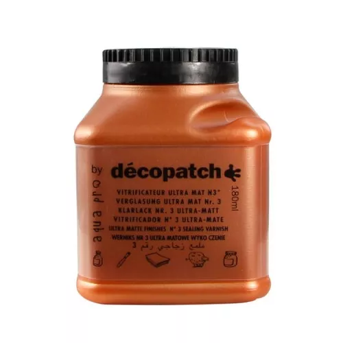 Aqua pro by Decopatch - Ultra Matt lacquer Varnish nr 3 x180 ml