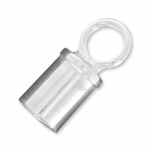 925 Sterling Silver Terminators for 3 mm cords x2