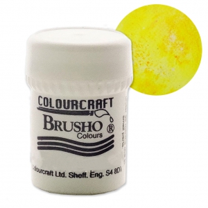 Watercolor Powder pigment Brusho Colours - Sunburst Lemon x15 g