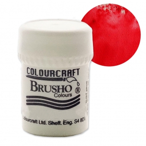 Watercolor Powder pigment Brusho Colours - Scarlet x15 g
