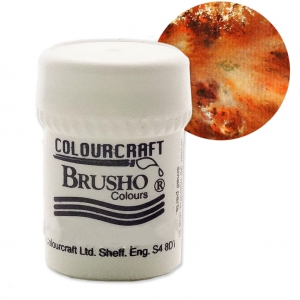 Watercolor Powder pigment Brusho Colours - Dark Brown x15 g