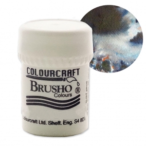 Watercolor Powder pigment Brusho Colours - Black x15 g