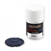 Gold powder for Polymer Clay Cernit Sparkling Diamond Blue 200 x5g|raw }}