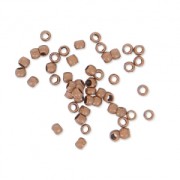 Crimp beads 1.5 mm - Made in Europe - Old Copper Tone x100