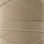 Linhasita waxed thread spool for micro macramé 0.75 mm - Tan (382) x228m