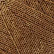 Linhasita waxed thread spool for micro macramé 0.75 mm - Old Gold (604) x228m